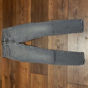 Hudson studded skinny jeans
